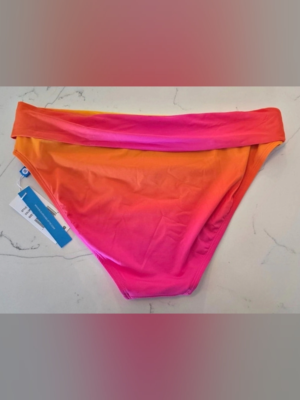 Bleu Rod Beattie Expect Rosé Color Mult Swim Bikini Bottom Women Size 8 & 14 NWT